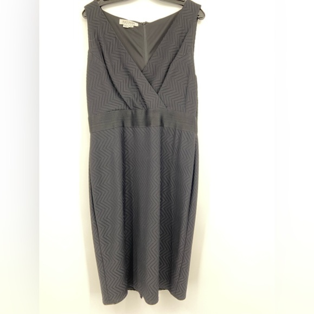 Kay Unger V Neck Sleeveless cocktail Mini dress Size 14‎